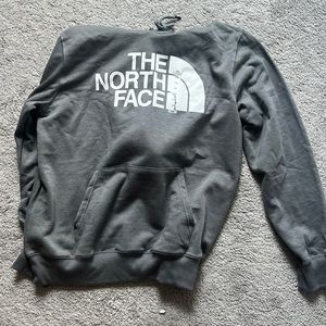 The North Face Large grey hoodie, never worn